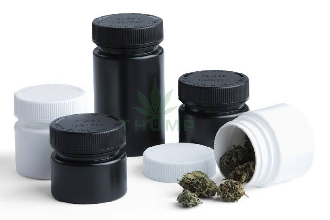 Professional Plastic Cannabis Jars Wholesale